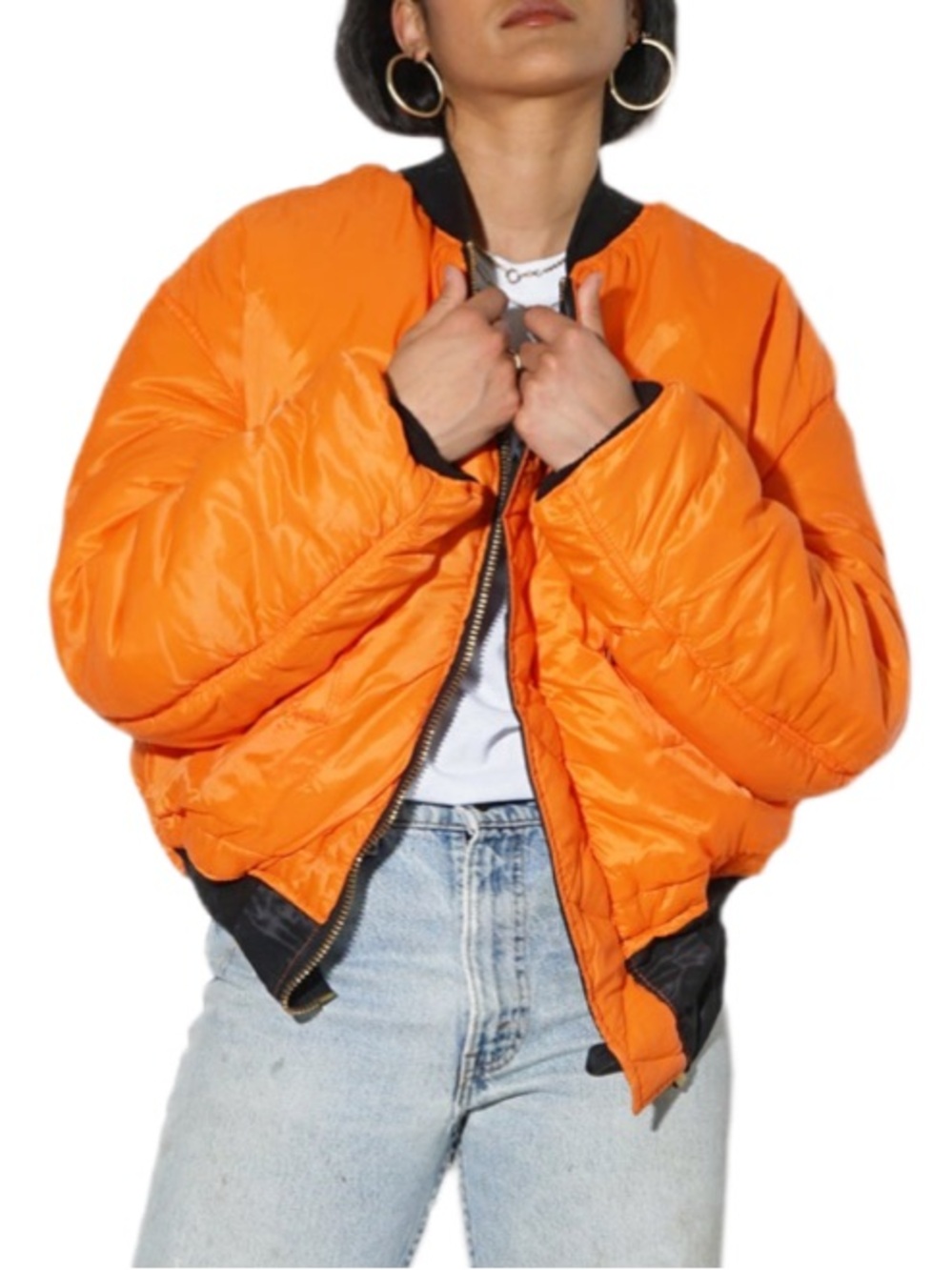 Alpha Industries • MA-1 Flight Bomber Jacket • Reversible - Orange / Black